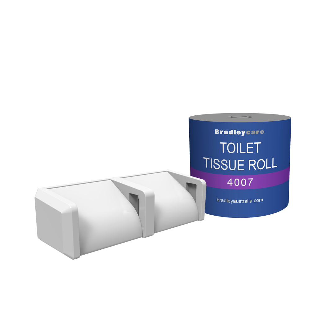 4007 BradleyCare Toilet Tissue Rolls - Carton of 48 Rolls