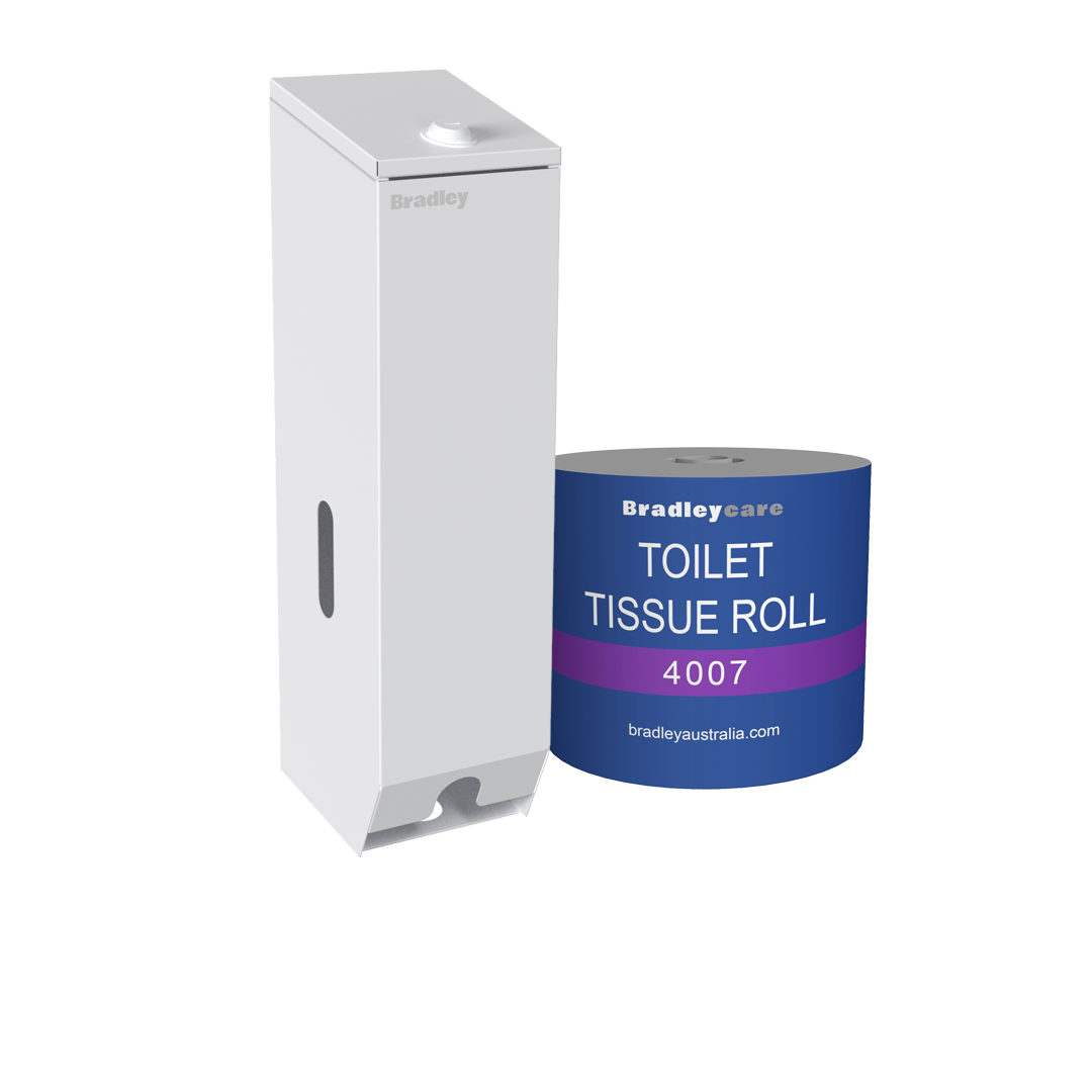 4007 BradleyCare Toilet Tissue Rolls - Carton of 48 Rolls