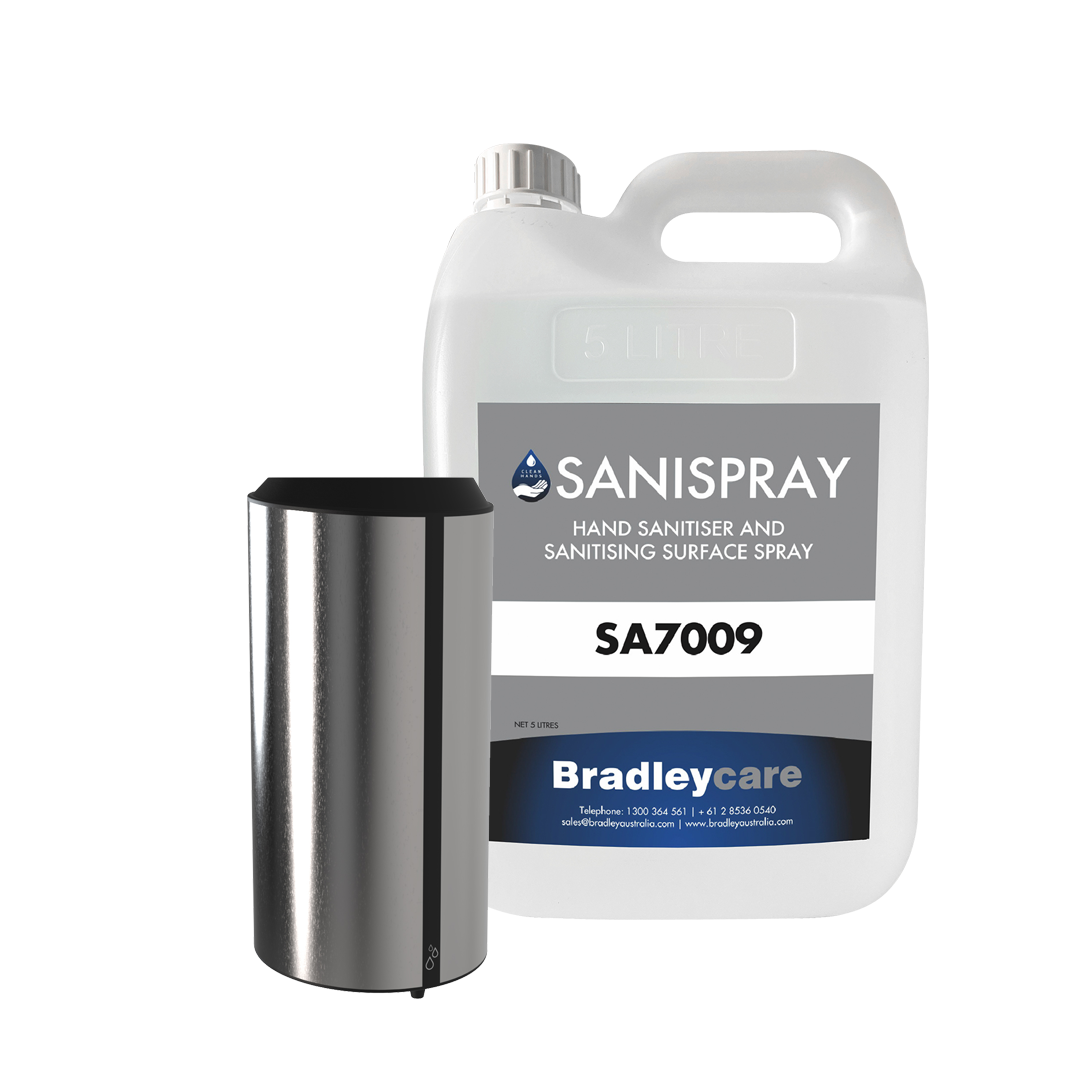 SA7009 Bradleycare Sanispray -  5 Litre Bottle