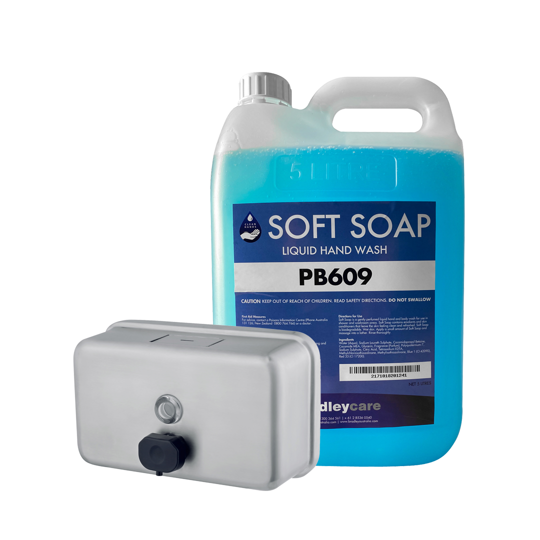 PB609 BradleyCare Soft Soap - 5 Litre Bottle