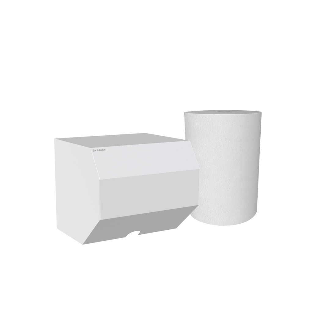 8016 - BradleyCare Roll Towel - Carton of 16 Rolls
