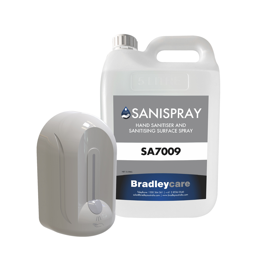 SA7009 Bradleycare Sanispray -  5 Litre Bottle