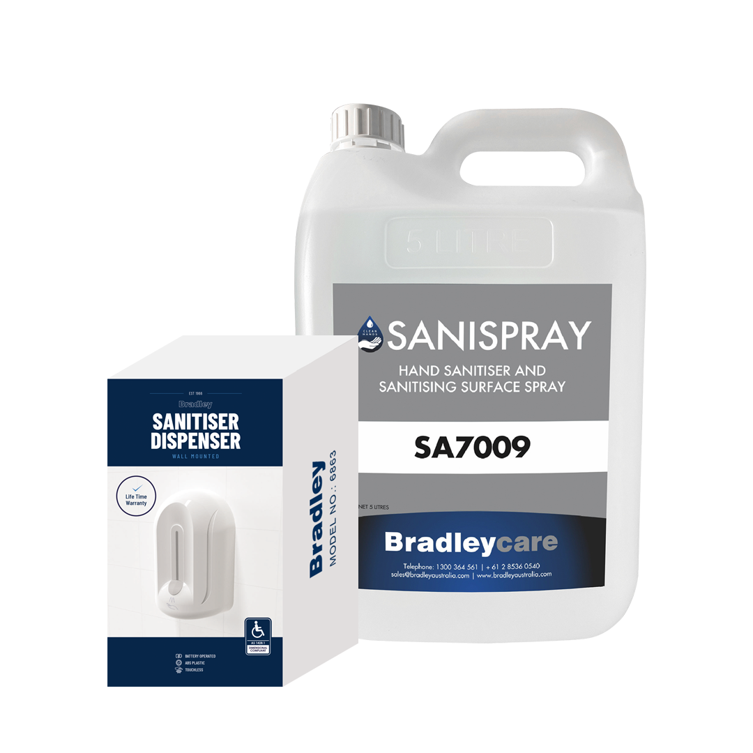 BradleyCare Sanitiser Gel - SA7020
