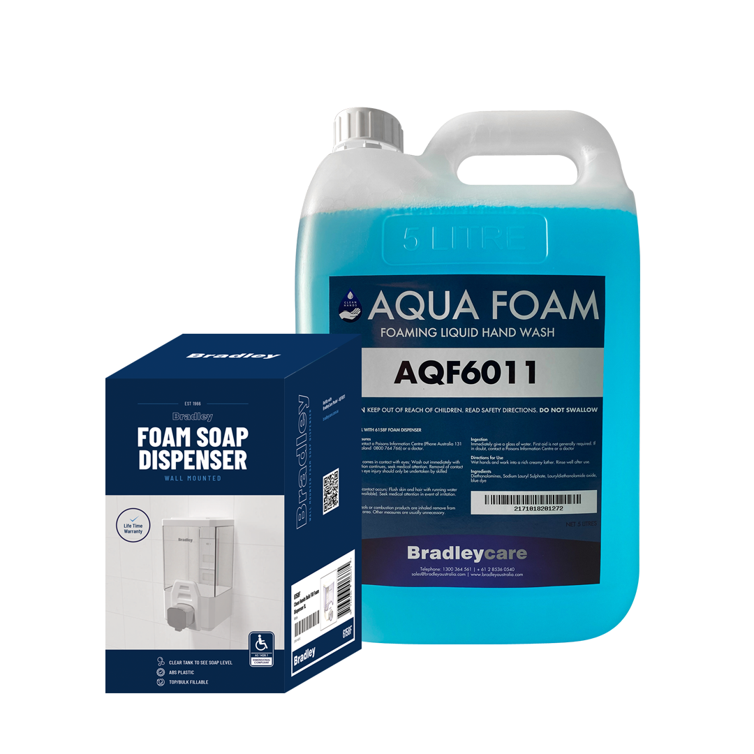 BradleyCare Aqua Foam and Liquid Hand Wash - AQF6011